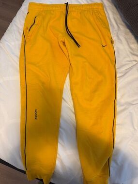 OVO Yellow Joggers with Black Trim